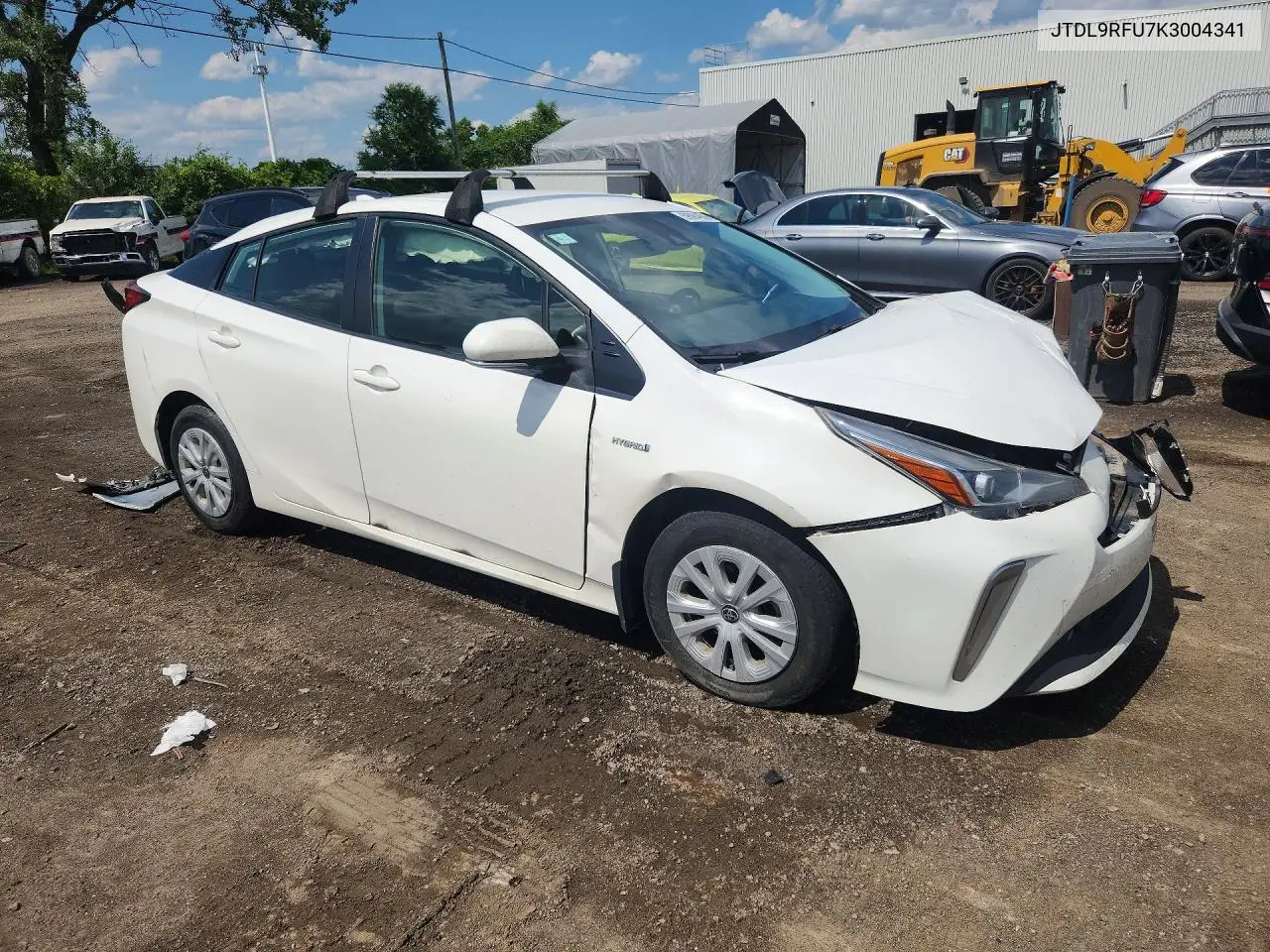 2019 Toyota Prius Le Awd-E VIN: JTDL9RFU7K3004341 Lot: 59094856