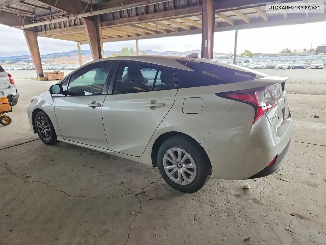 2019 Toyota Prius Le VIN: JTDKARFU1K3092631 Lot: 61633436