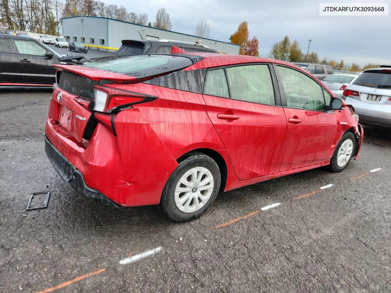 JTDKARFU7K3093668 2019 Toyota Prius