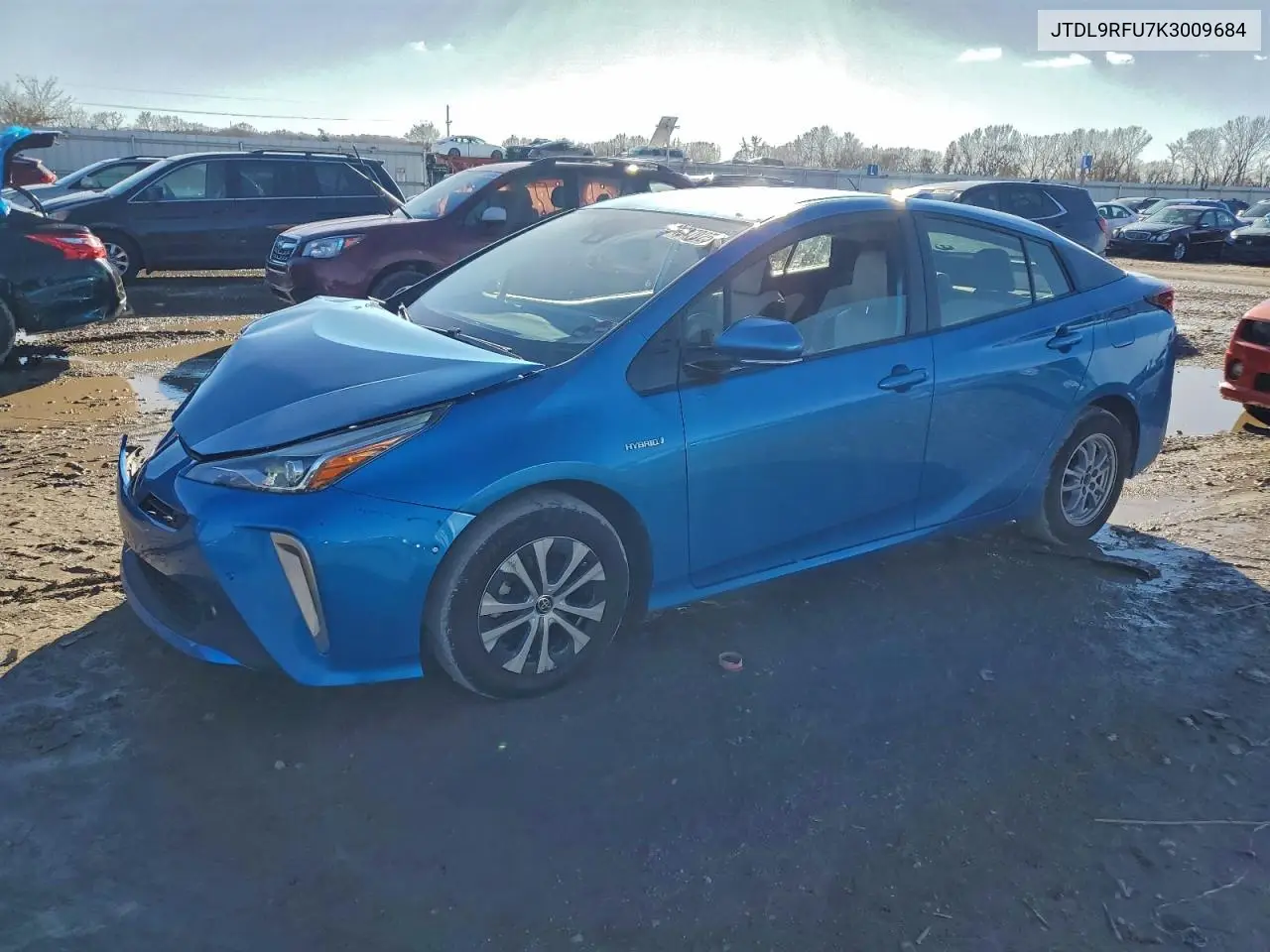 JTDL9RFU7K3009684 2019 Toyota Prius