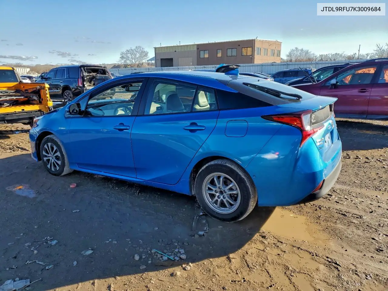 JTDL9RFU7K3009684 2019 Toyota Prius