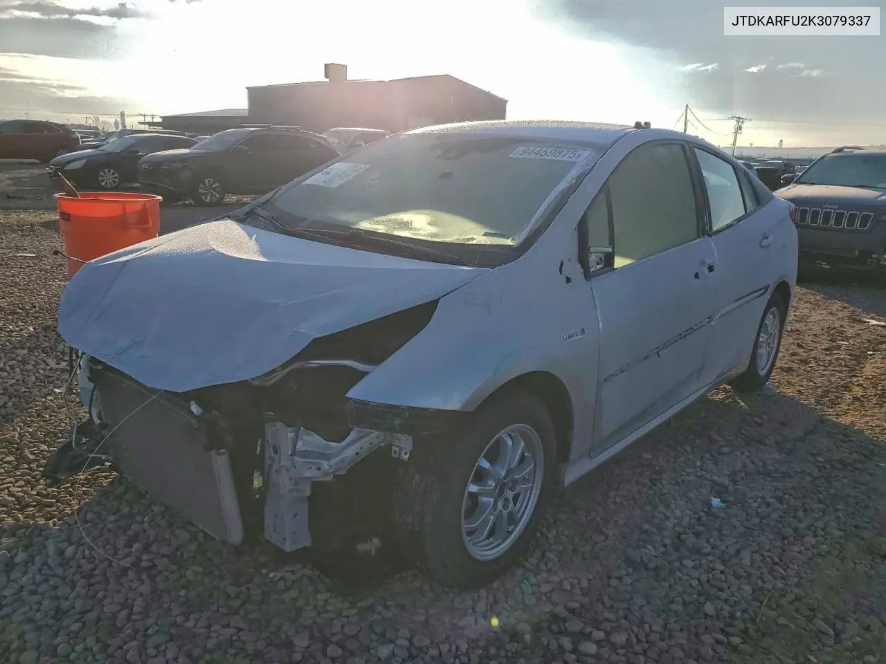 JTDKARFU2K3079337 2019 Toyota Prius