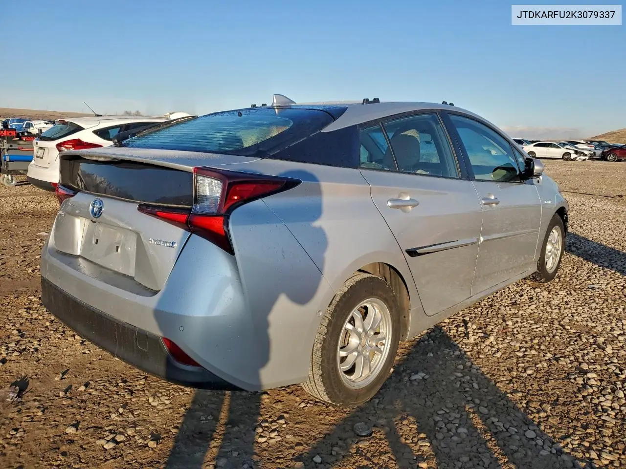 JTDKARFU2K3079337 2019 Toyota Prius