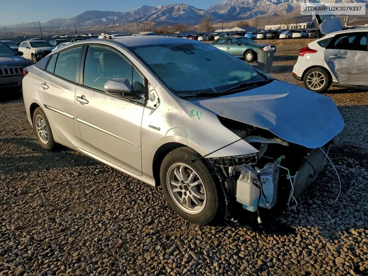 JTDKARFU2K3079337 2019 Toyota Prius