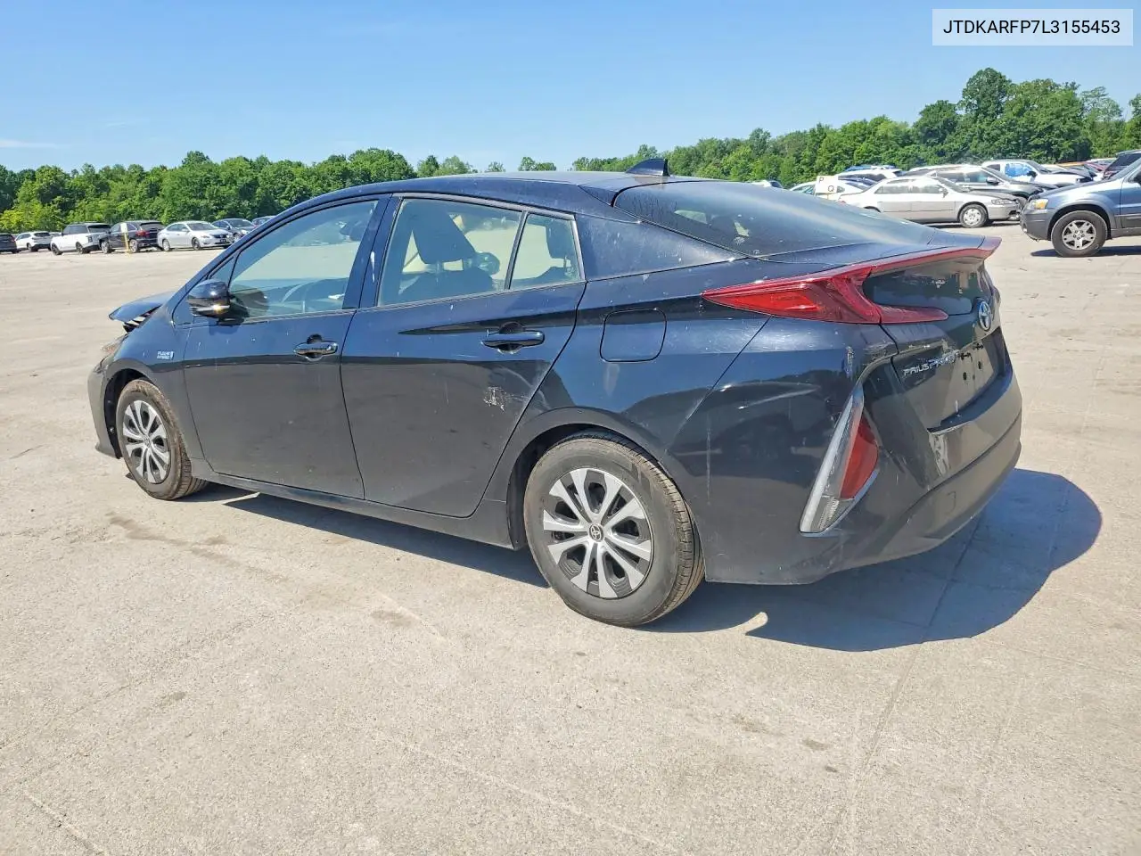 2020 Toyota Prius Prime Le VIN: JTDKARFP7L3155453 Lot: 56003876