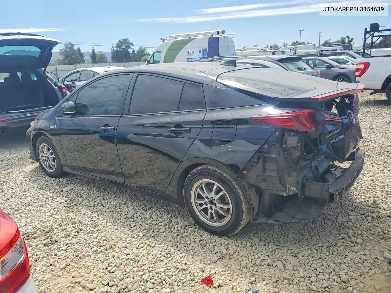 2020 Toyota Prius Prime Limited VIN: JTDKARFP5L3154639 Lot: 59162986