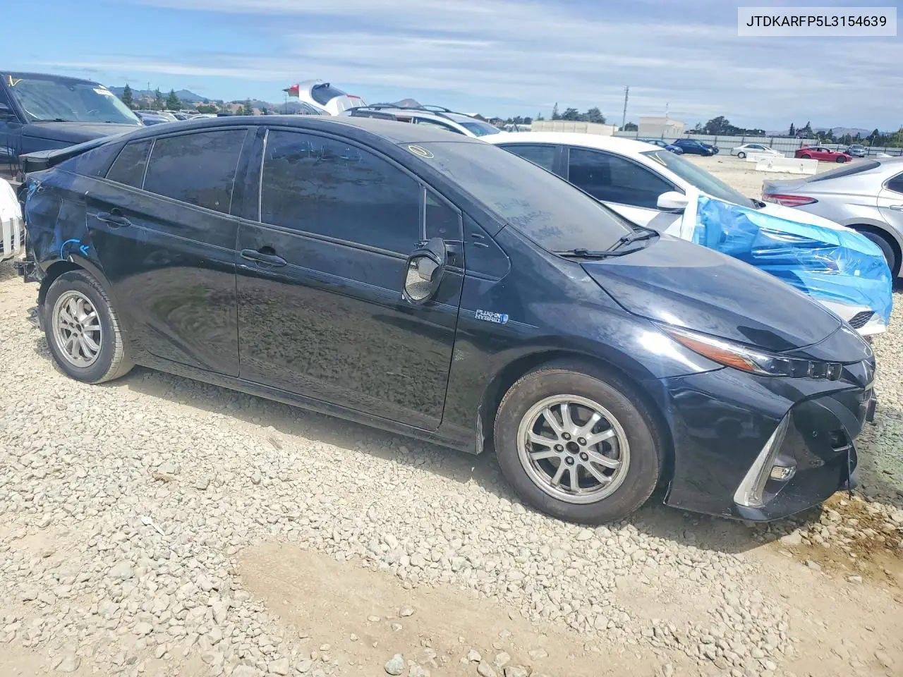 2020 Toyota Prius Prime Limited VIN: JTDKARFP5L3154639 Lot: 59162986