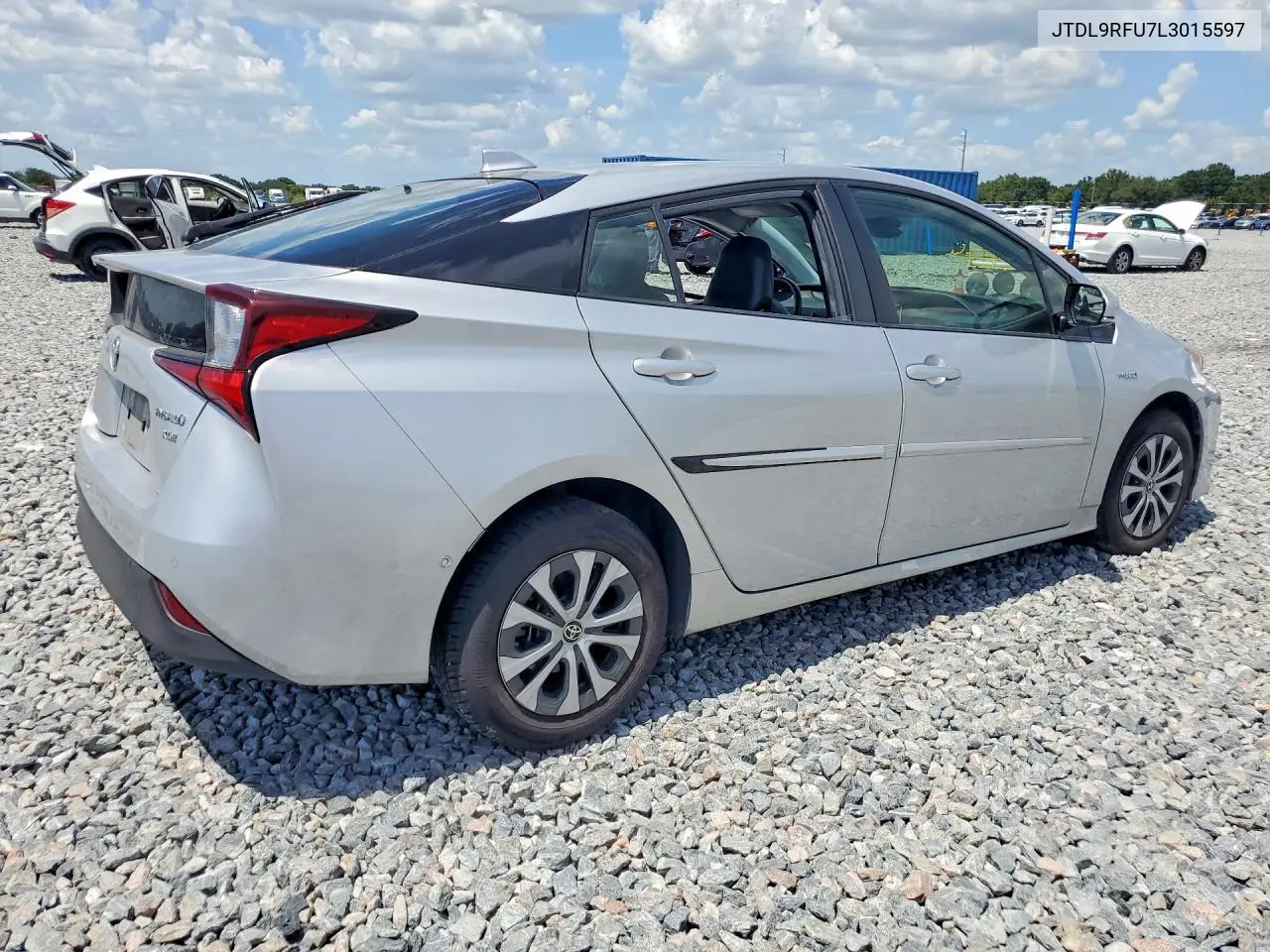 2020 Toyota Prius Xle Awd-E VIN: JTDL9RFU7L3015597 Lot: 62129096