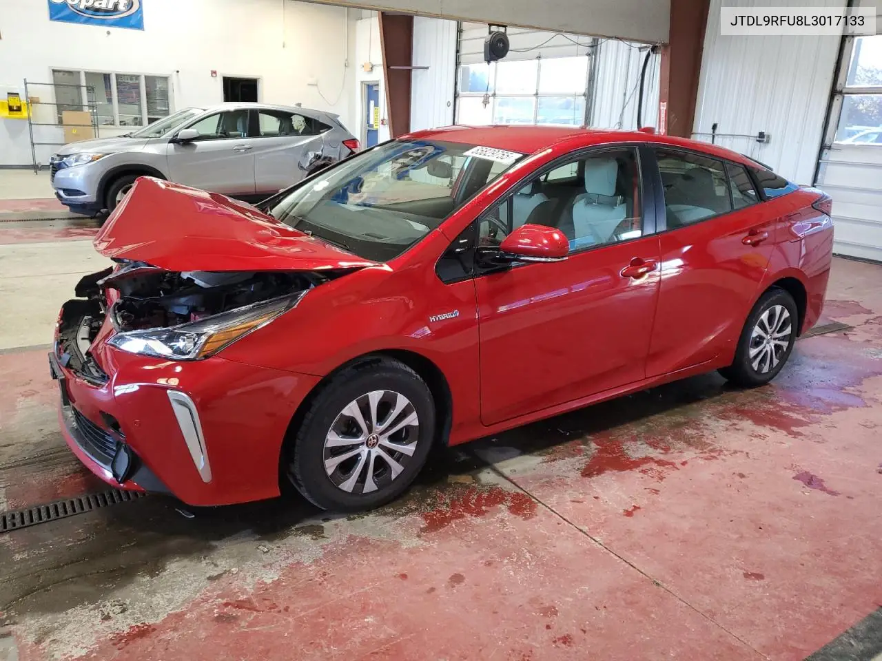 JTDL9RFU8L3017133 2020 Toyota Prius Le