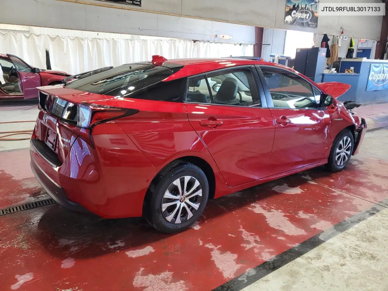 JTDL9RFU8L3017133 2020 Toyota Prius Le