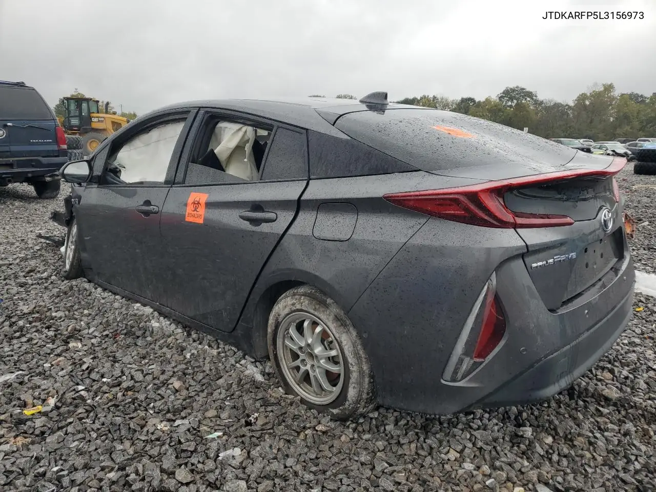 2020 Toyota Prius Prime Le VIN: JTDKARFP5L3156973 Lot: 89493095