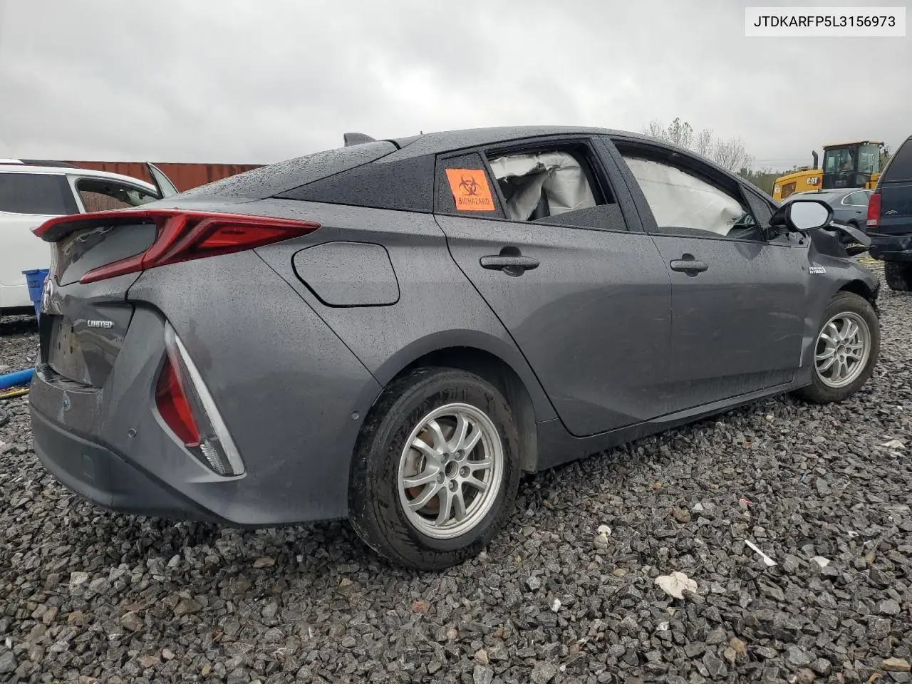 2020 Toyota Prius Prime Le VIN: JTDKARFP5L3156973 Lot: 89493095