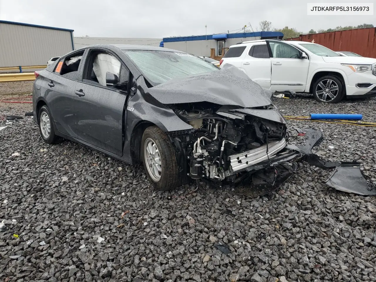 2020 Toyota Prius Prime Le VIN: JTDKARFP5L3156973 Lot: 89493095