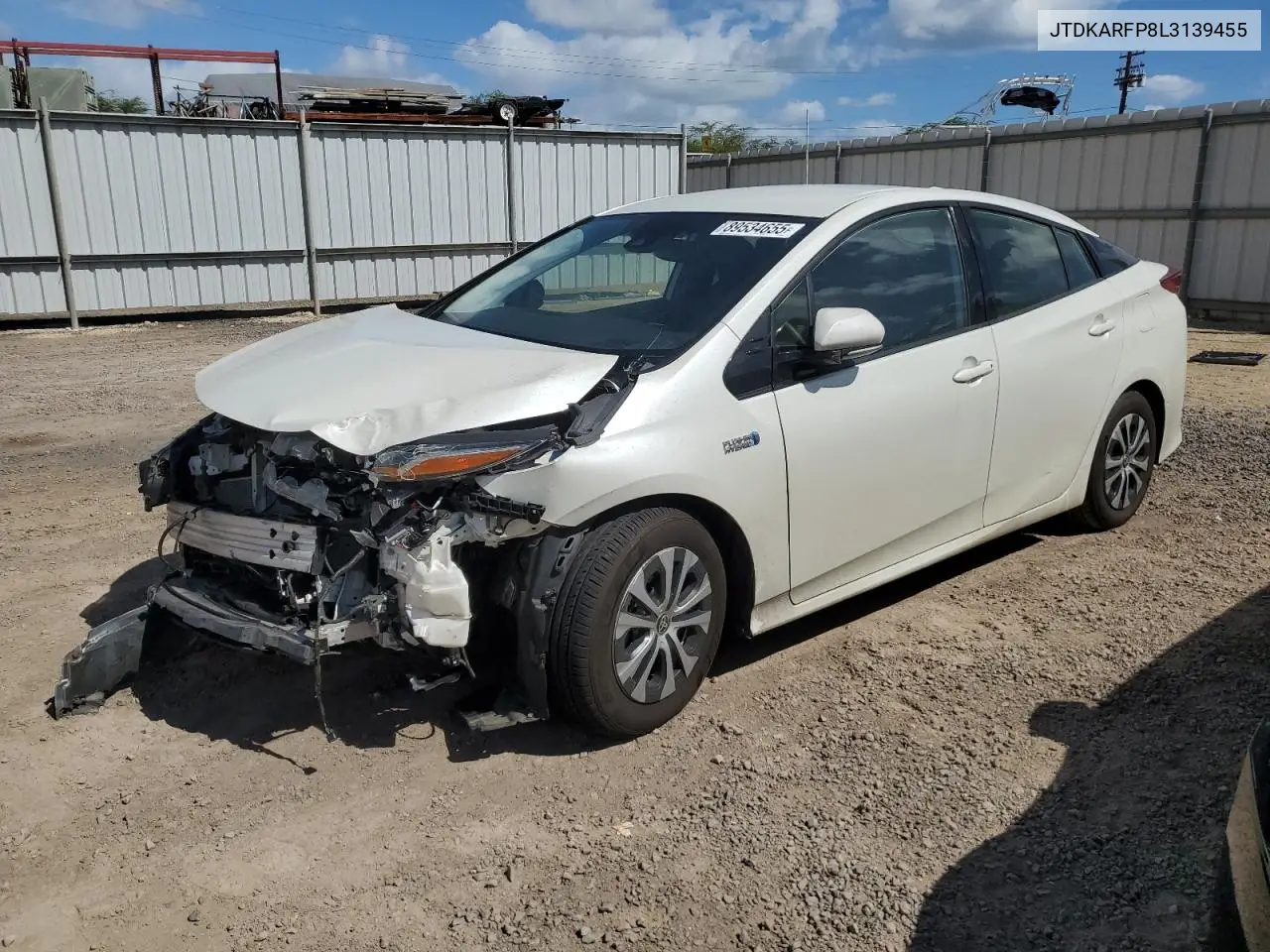 JTDKARFP8L3139455 2020 Toyota Prius Prime