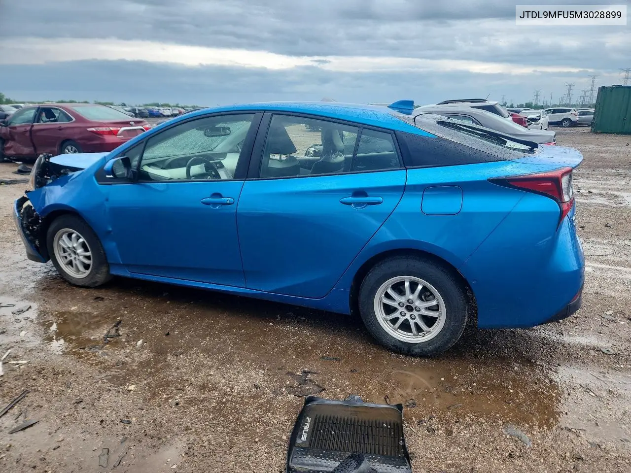 2021 Toyota Prius Xle Awd-E VIN: JTDL9MFU5M3028899 Lot: 56290026