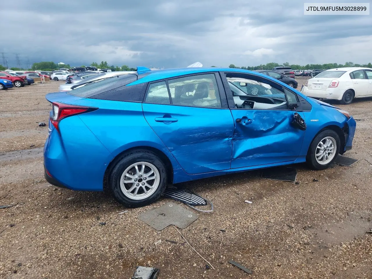 2021 Toyota Prius Xle Awd-E VIN: JTDL9MFU5M3028899 Lot: 56290026