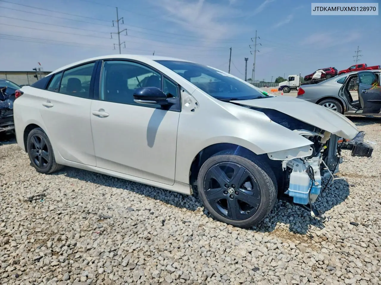 2021 Toyota Prius 2020 Edition VIN: JTDKAMFUXM3128970 Lot: 61770226