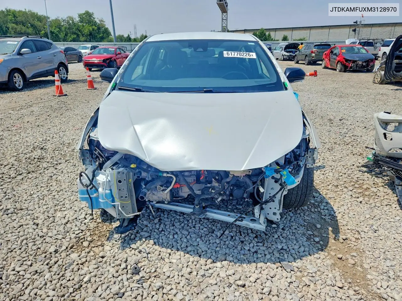 2021 Toyota Prius 2020 Edition VIN: JTDKAMFUXM3128970 Lot: 61770226