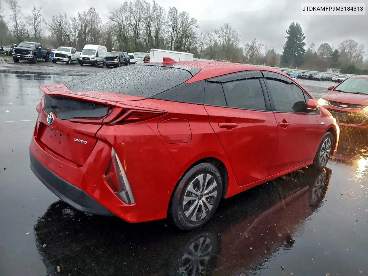 JTDKAMFP9M3184313 2021 Toyota Prius Prime Le