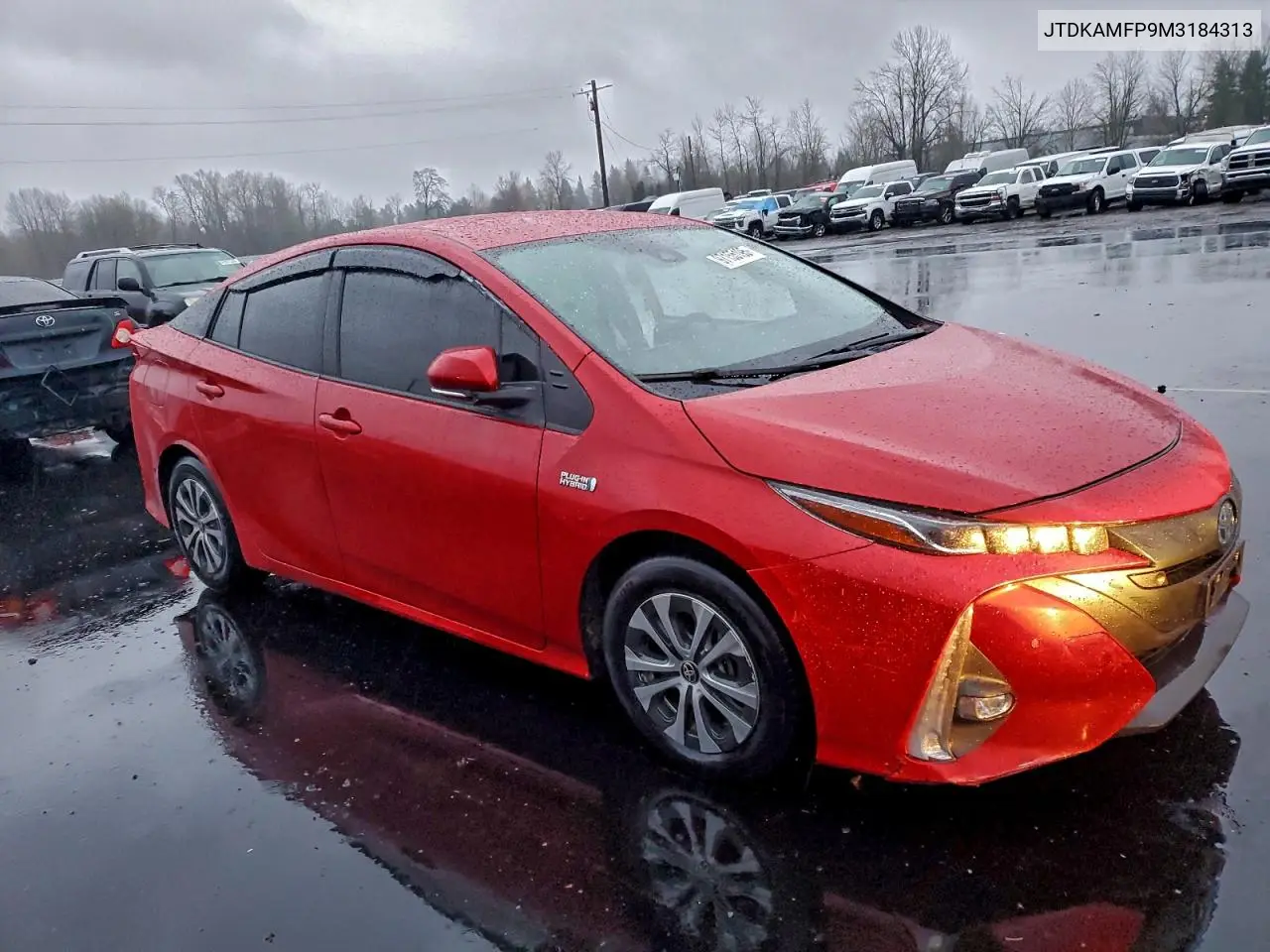 JTDKAMFP9M3184313 2021 Toyota Prius Prime Le