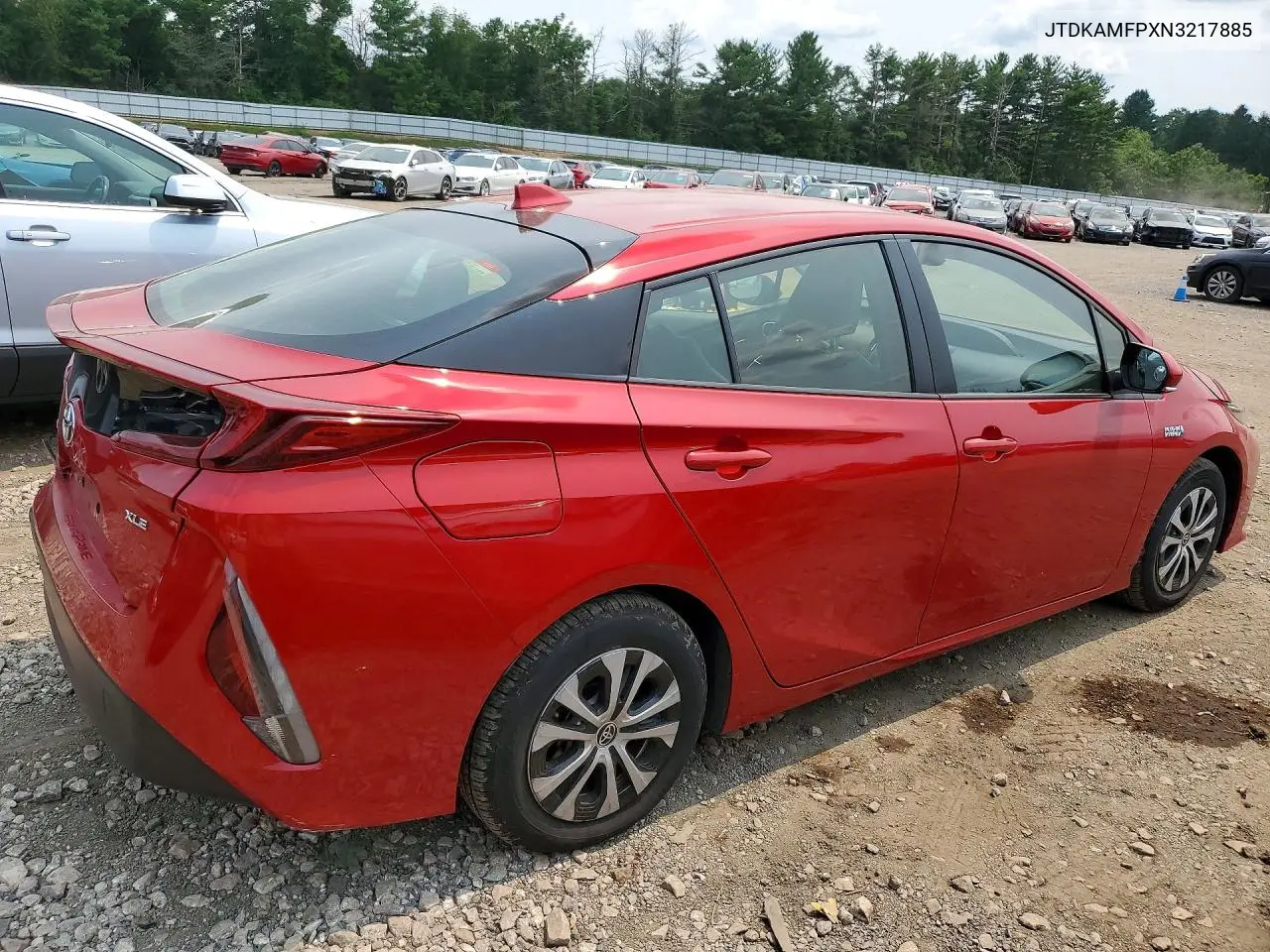 2022 Toyota Prius Prime Xle VIN: JTDKAMFPXN3217885 Lot: 60670036