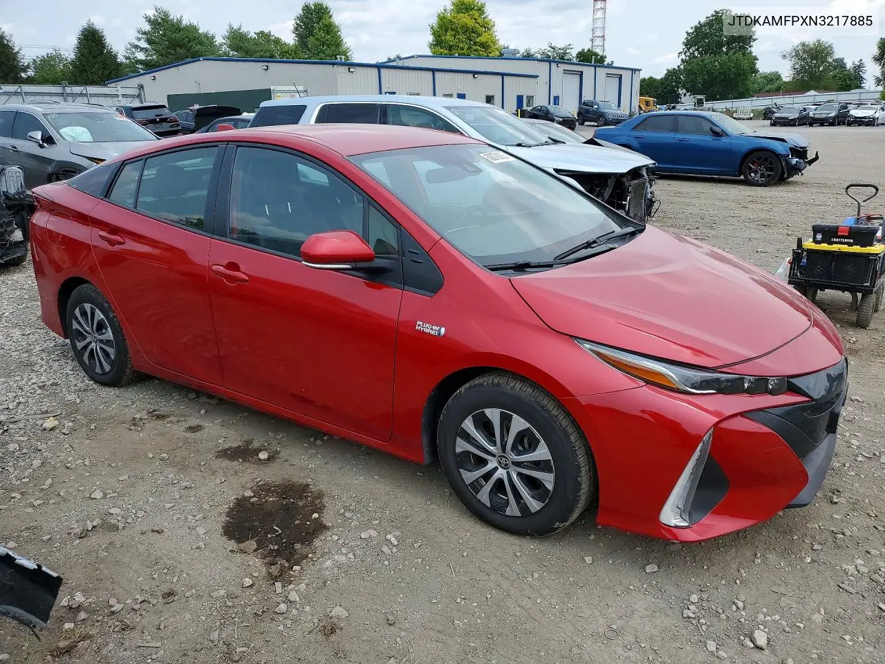 2022 Toyota Prius Prime Xle VIN: JTDKAMFPXN3217885 Lot: 60670036