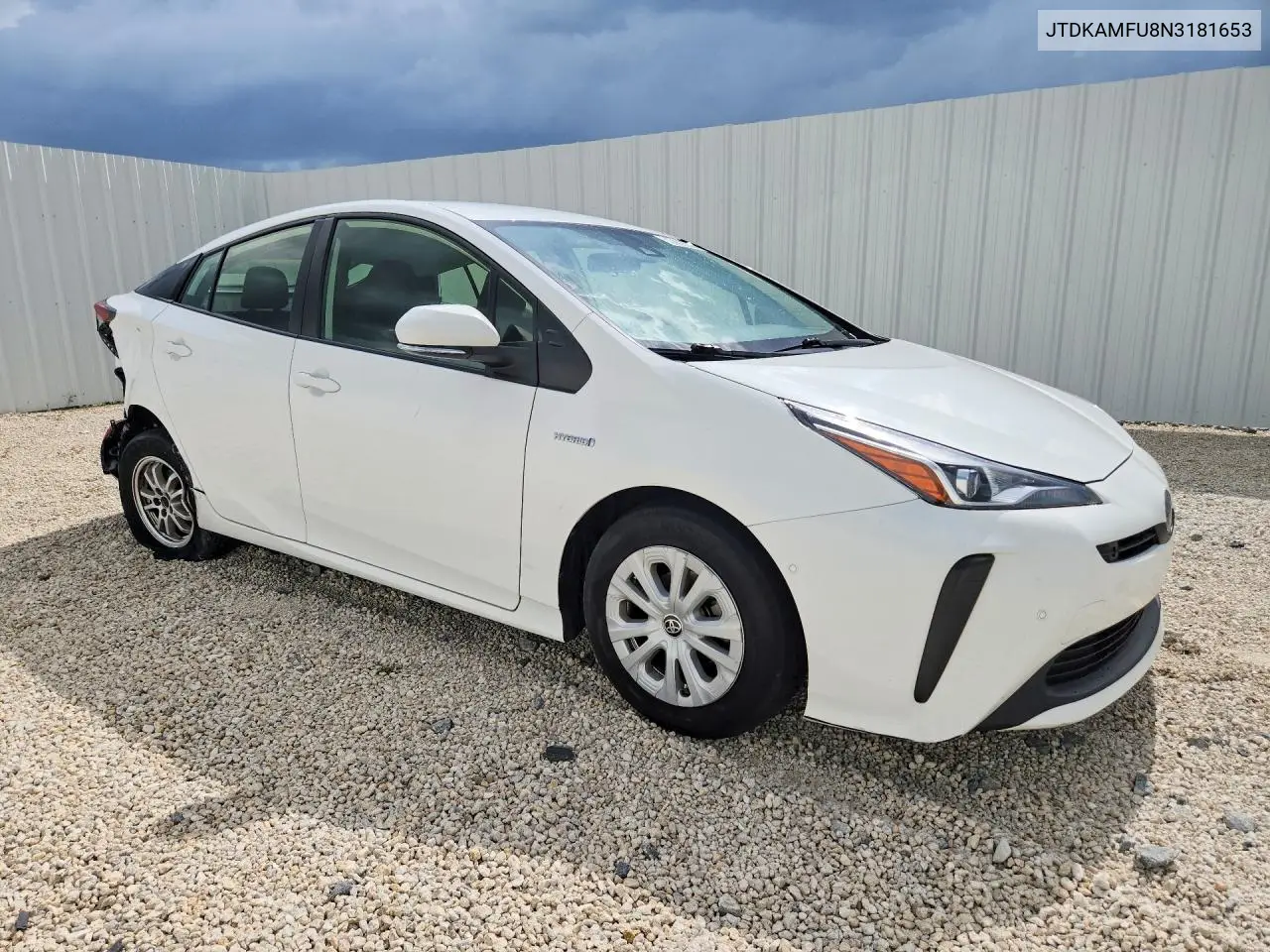 2022 Toyota Prius Le VIN: JTDKAMFU8N3181653 Lot: 60765426