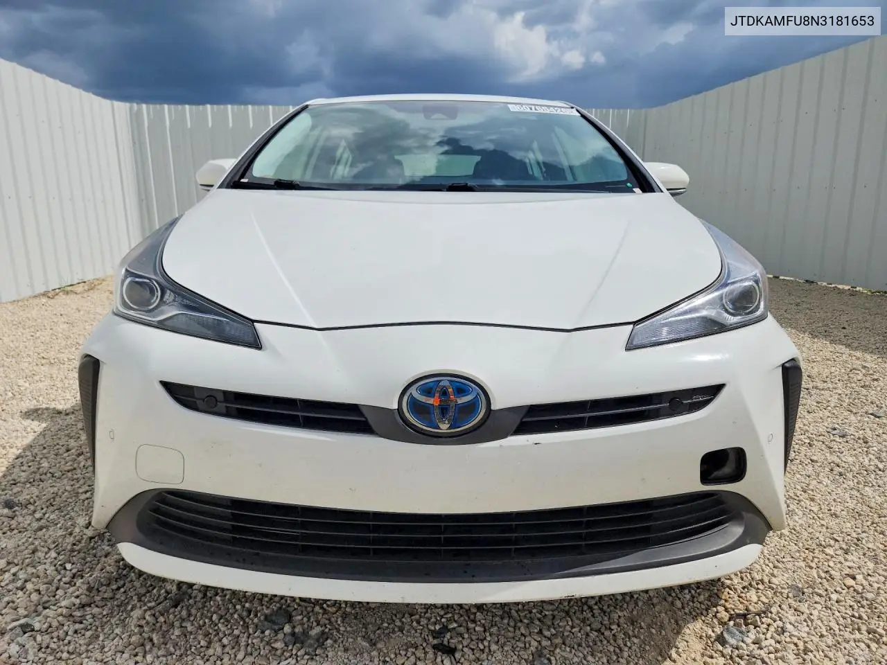 2022 Toyota Prius Le VIN: JTDKAMFU8N3181653 Lot: 60765426