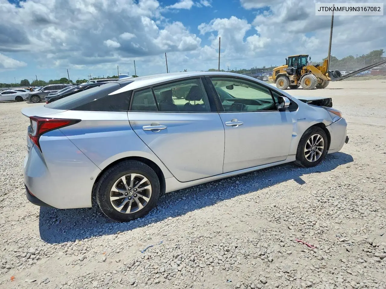 2022 Toyota Prius Xle VIN: JTDKAMFU9N3167082 Lot: 62061456
