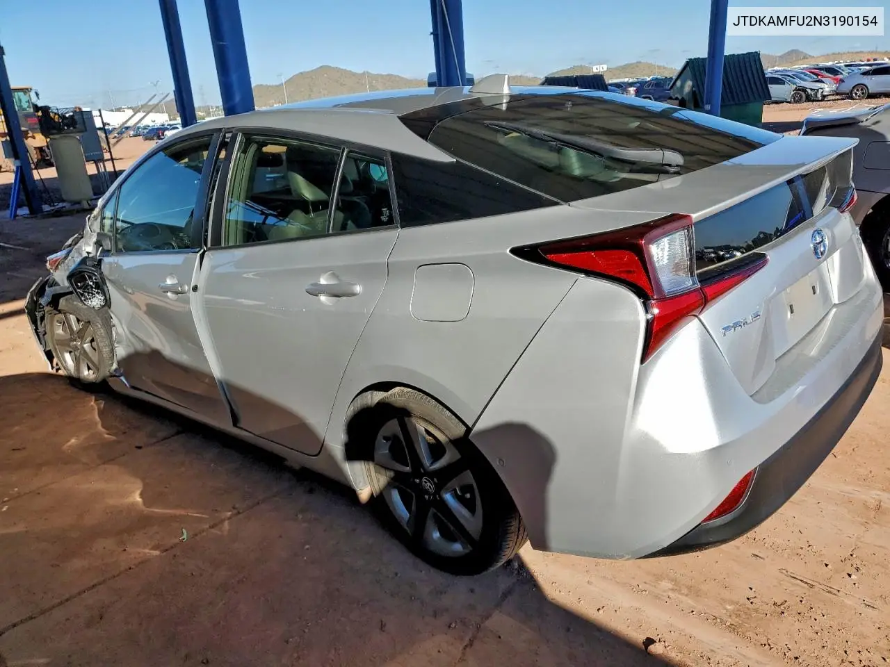 JTDKAMFU2N3190154 2022 Toyota Prius Night Shade