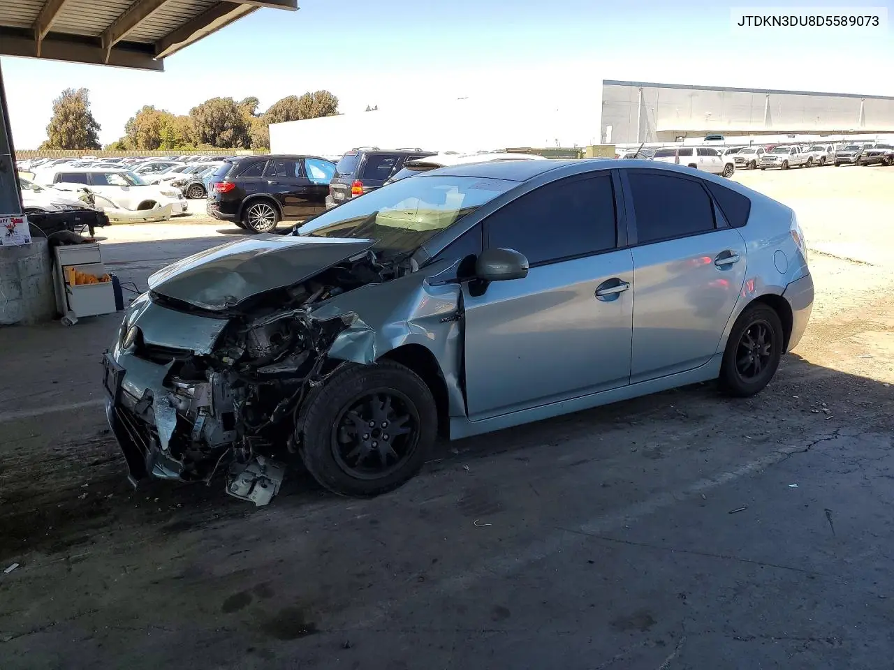 2013 Toyota Prius Two VIN: JTDKN3DU8D5589073 Lot: 56662146