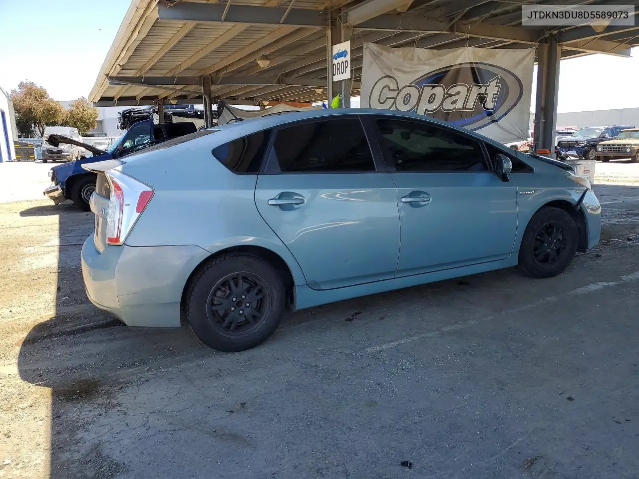 2013 Toyota Prius Two VIN: JTDKN3DU8D5589073 Lot: 56662146