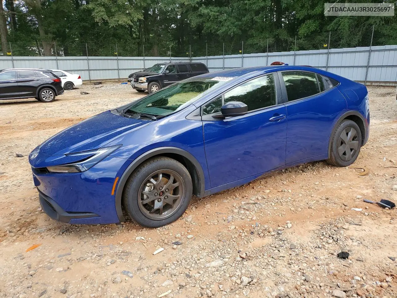 2024 Toyota Prius Le VIN: JTDACAAU3R3025697 Lot: 61905656