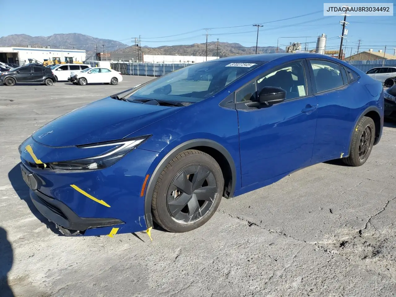 JTDACAAU8R3034492 2024 Toyota Prius Le
