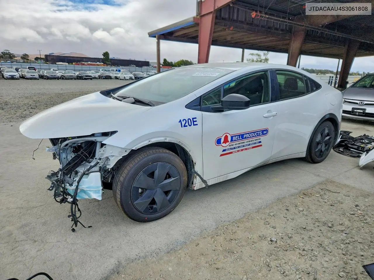 2025 Toyota Prius Le VIN: JTDACAAU4S3061808 Lot: 62246456