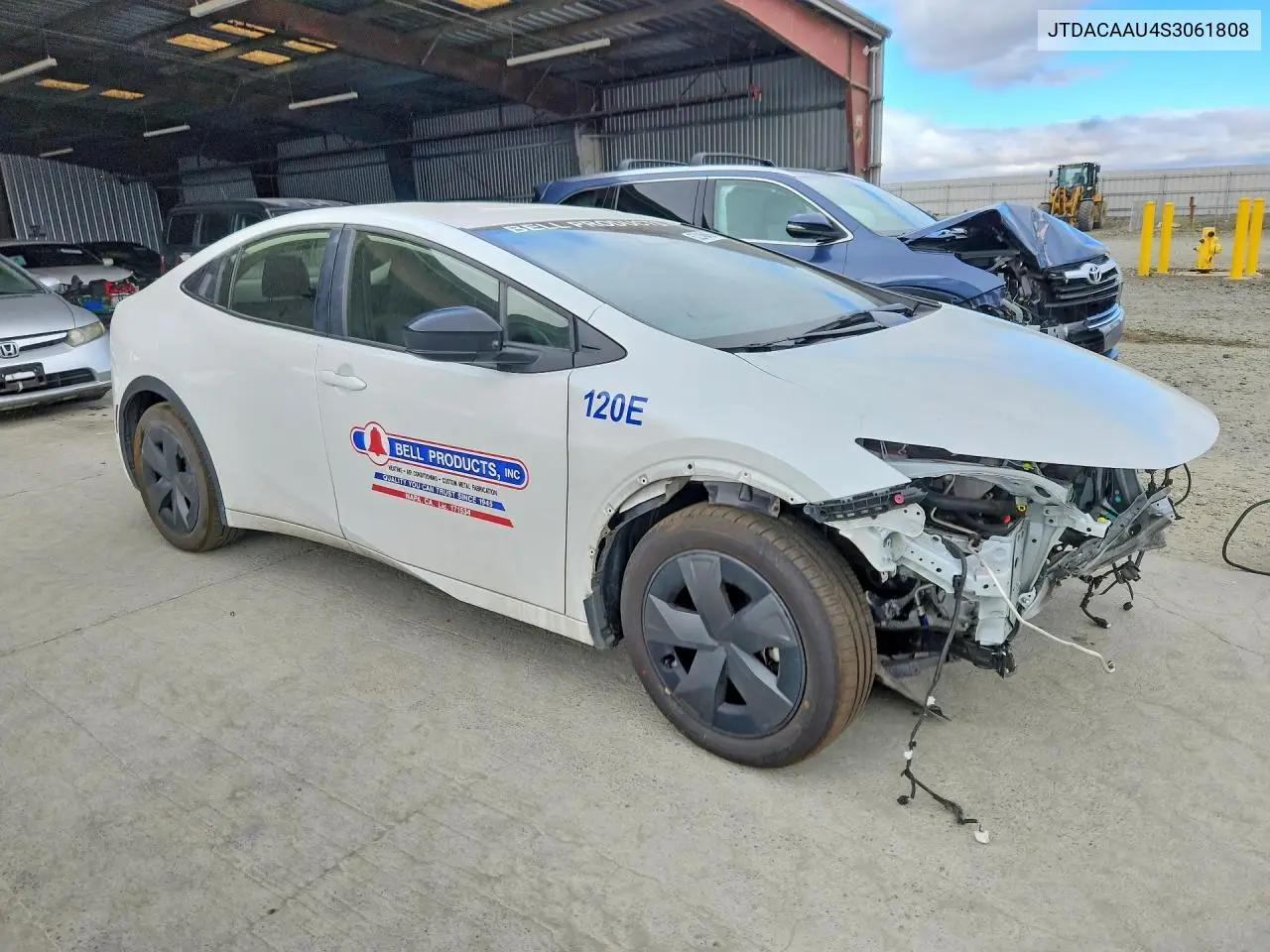 2025 Toyota Prius Le VIN: JTDACAAU4S3061808 Lot: 62246456