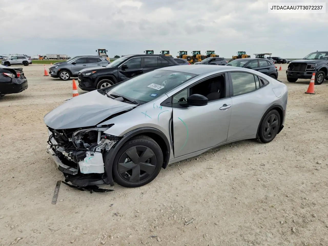 2026 Toyota Prius Le VIN: JTDACAAU7T3072237 Lot: 57866136