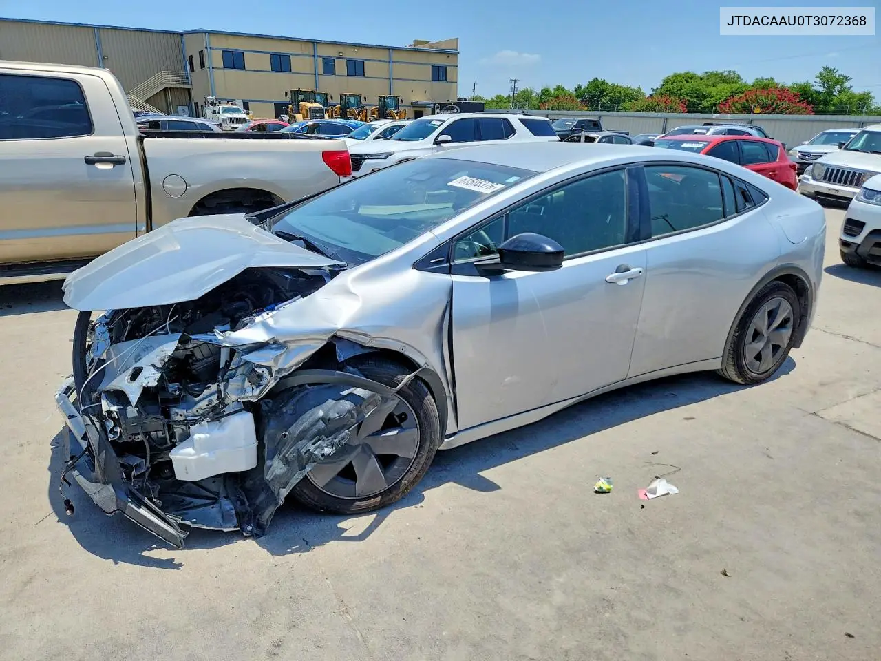 2026 Toyota Prius Le VIN: JTDACAAU0T3072368 Lot: 61586376