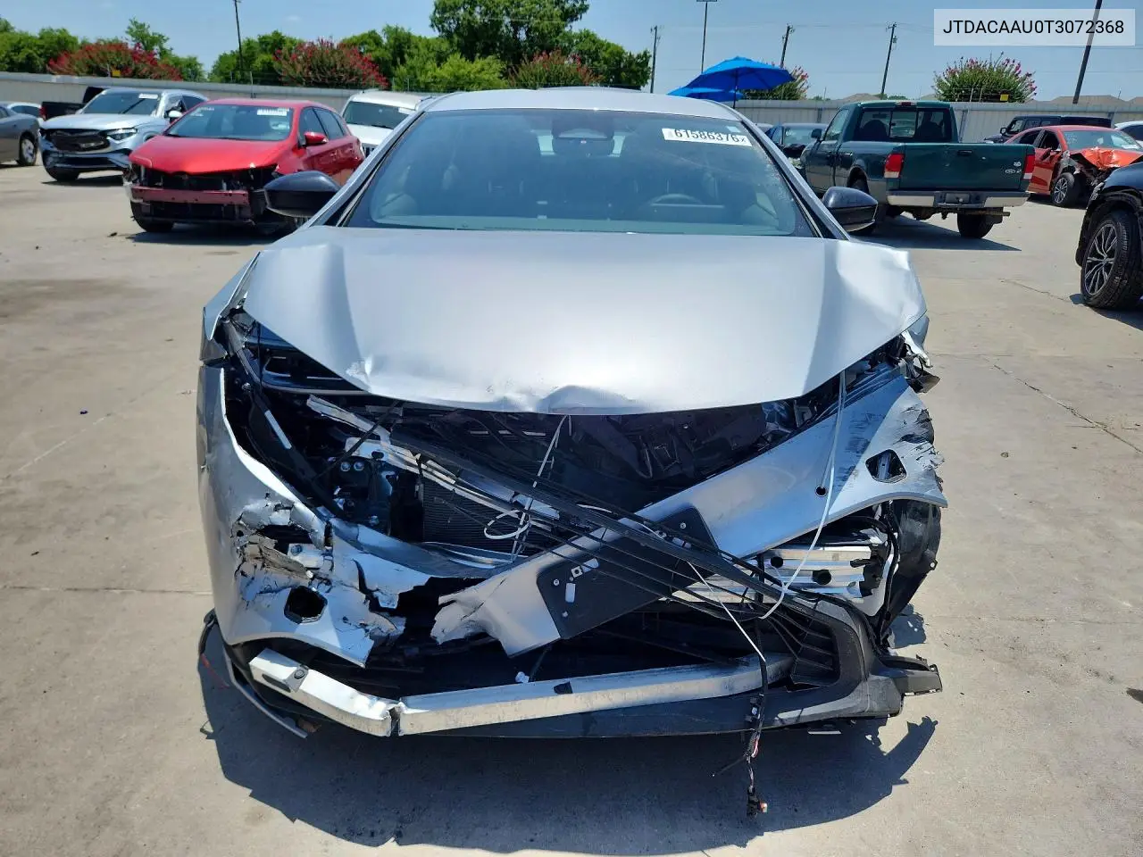 2026 Toyota Prius Le VIN: JTDACAAU0T3072368 Lot: 61586376