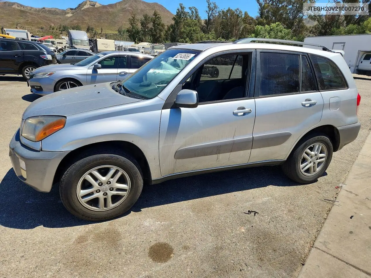 2001 Toyota Rav4 Base VIN: JTEGH20V210007270 Lot: 62143656