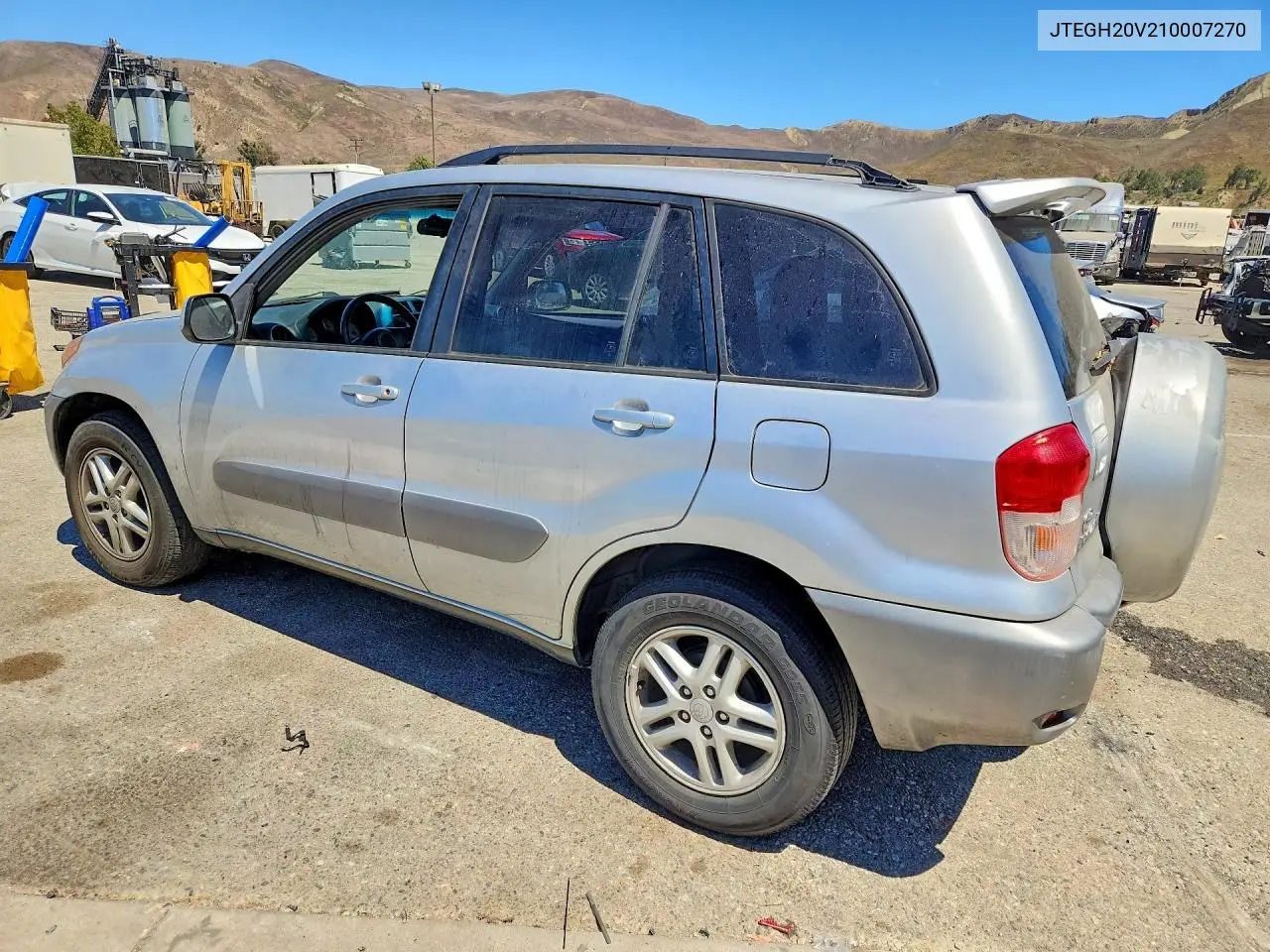2001 Toyota Rav4 Base VIN: JTEGH20V210007270 Lot: 62143656