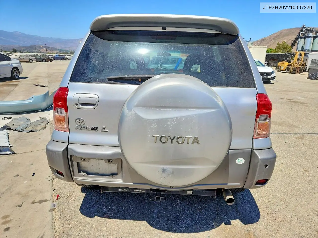 2001 Toyota Rav4 Base VIN: JTEGH20V210007270 Lot: 62143656
