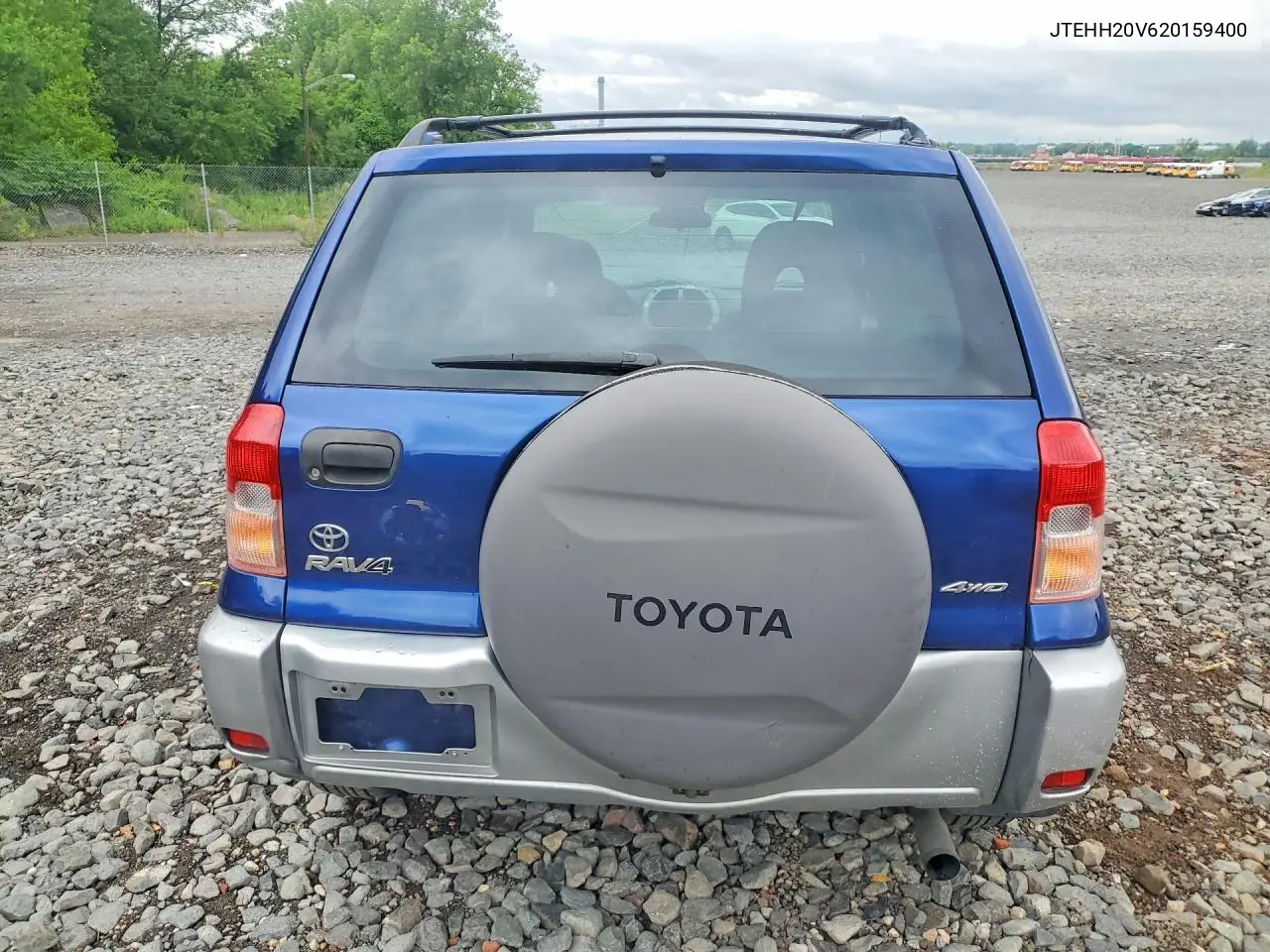2002 Toyota Rav4 Base VIN: JTEHH20V620159400 Lot: 58379066