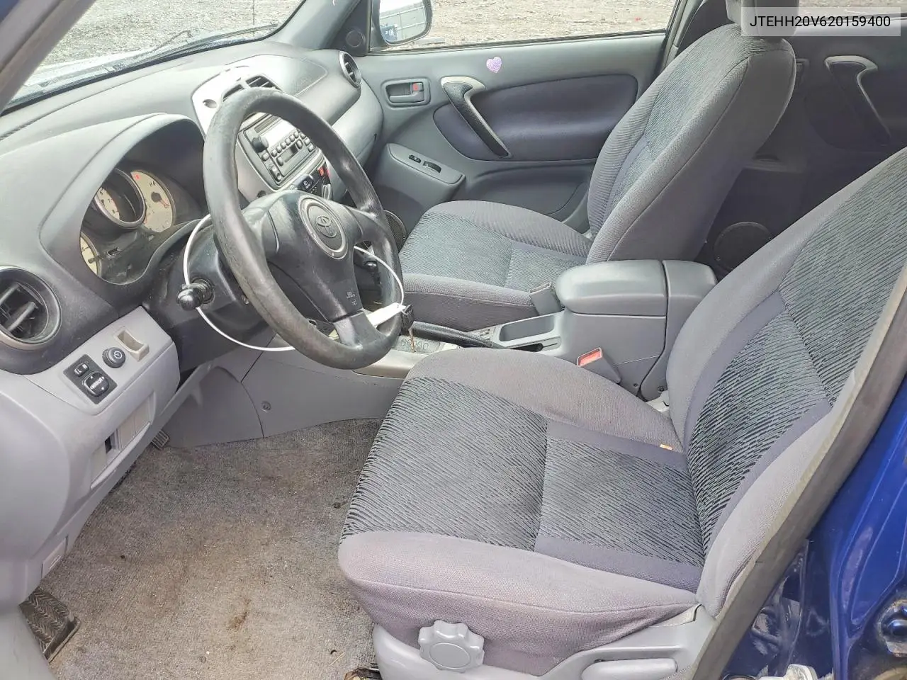 2002 Toyota Rav4 Base VIN: JTEHH20V620159400 Lot: 58379066