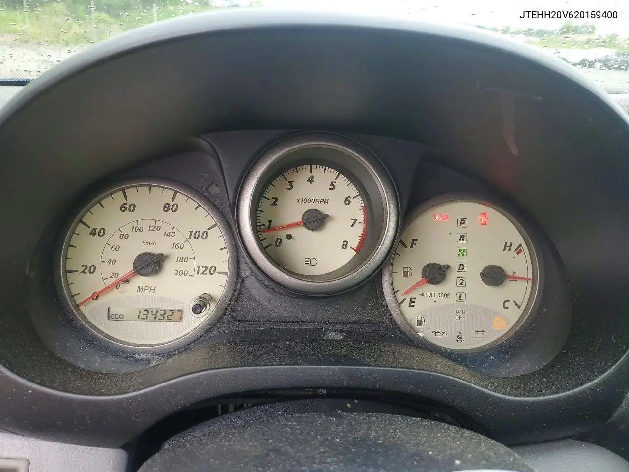 2002 Toyota Rav4 Base VIN: JTEHH20V620159400 Lot: 58379066