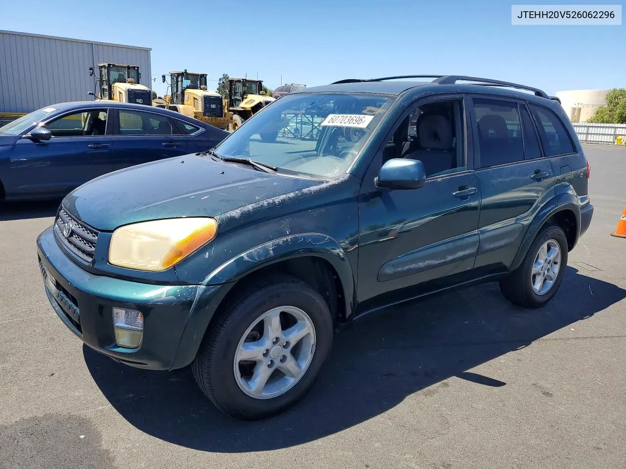 2002 Toyota Rav4 Base VIN: JTEHH20V526062296 Lot: 60703696