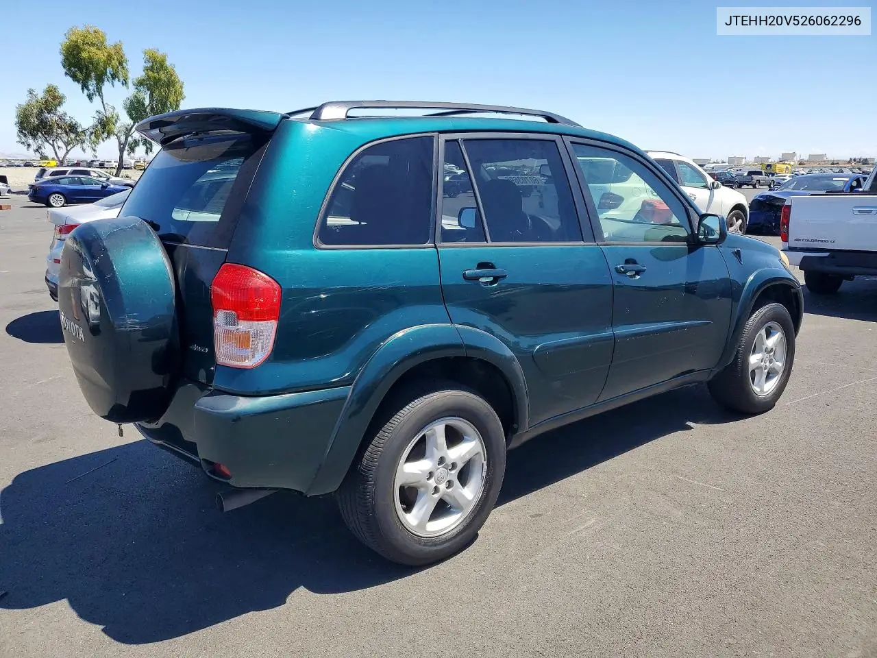 2002 Toyota Rav4 Base VIN: JTEHH20V526062296 Lot: 60703696