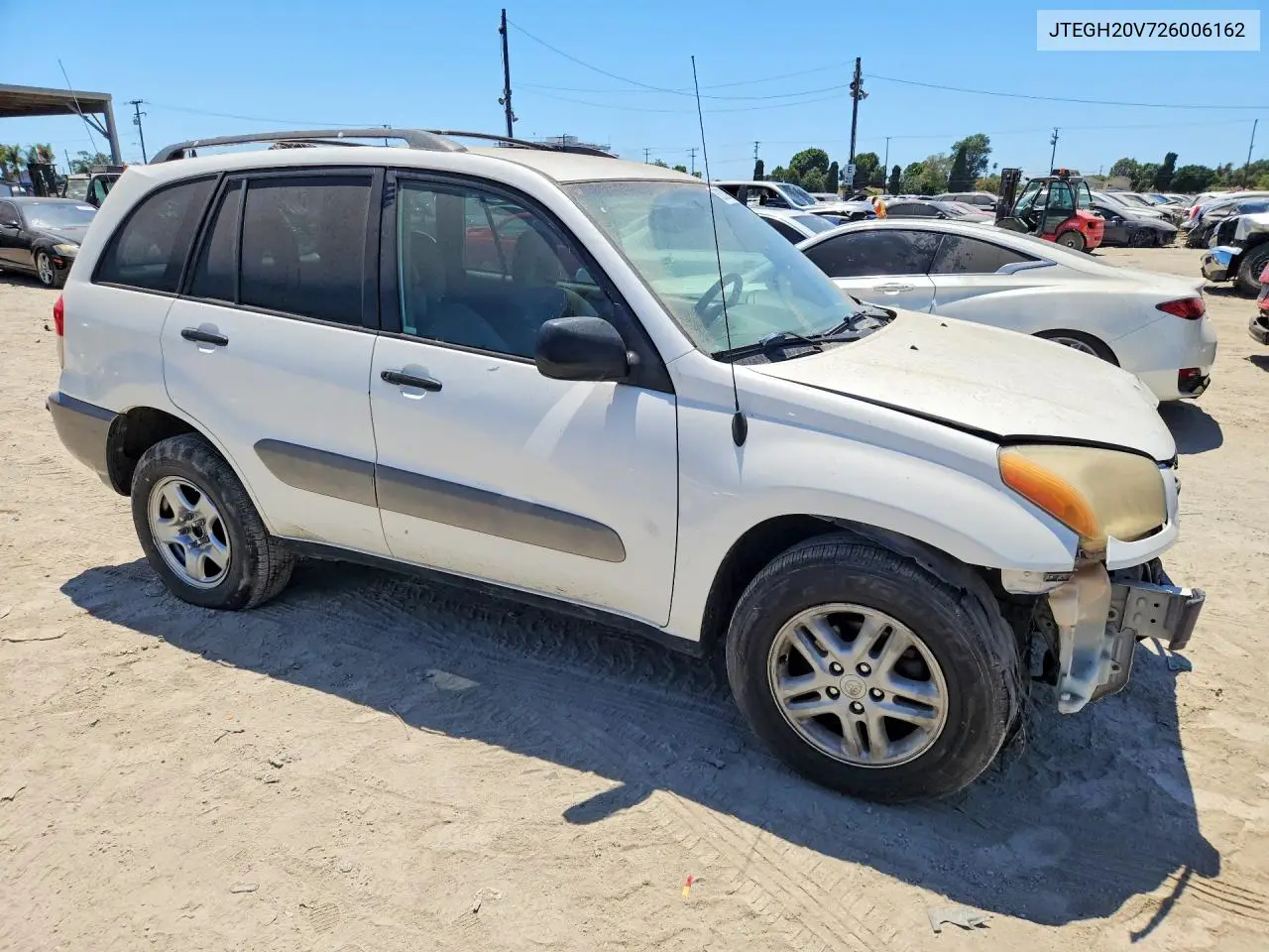 2002 Toyota Rav4 Base VIN: JTEGH20V726006162 Lot: 62353996