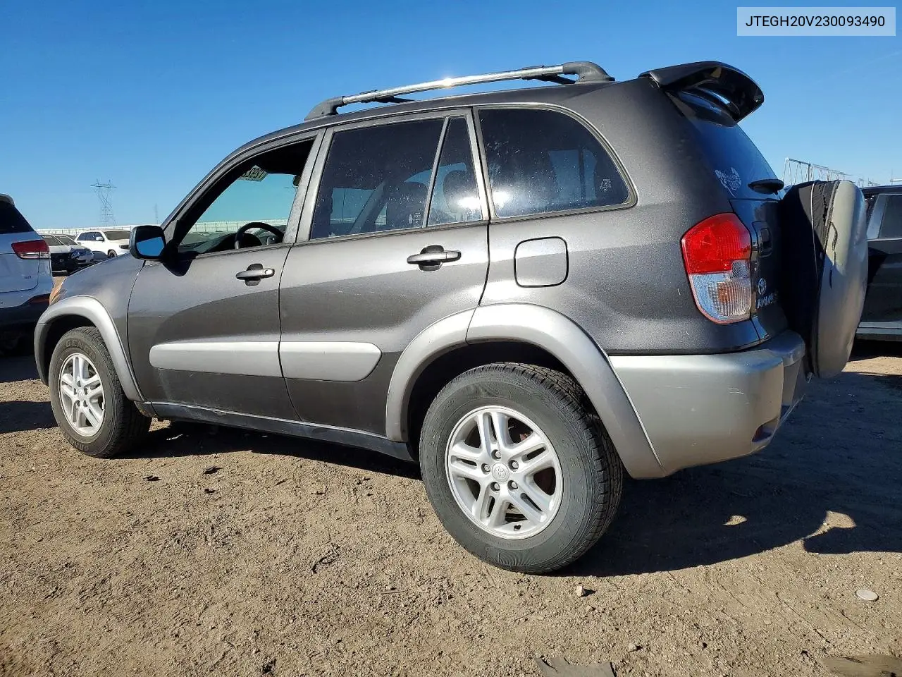 2003 Toyota Rav4 Base VIN: JTEGH20V230093490 Lot: 72922405