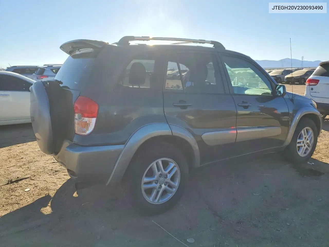 2003 Toyota Rav4 Base VIN: JTEGH20V230093490 Lot: 72922405